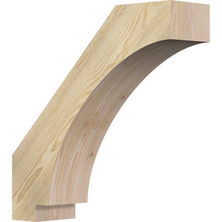 Ekena Millwork 6"W x 22"D x 22"H Imperial Rough Sawn Knee Brace, Douglas Fir BRC06X22X22IMP00RDF